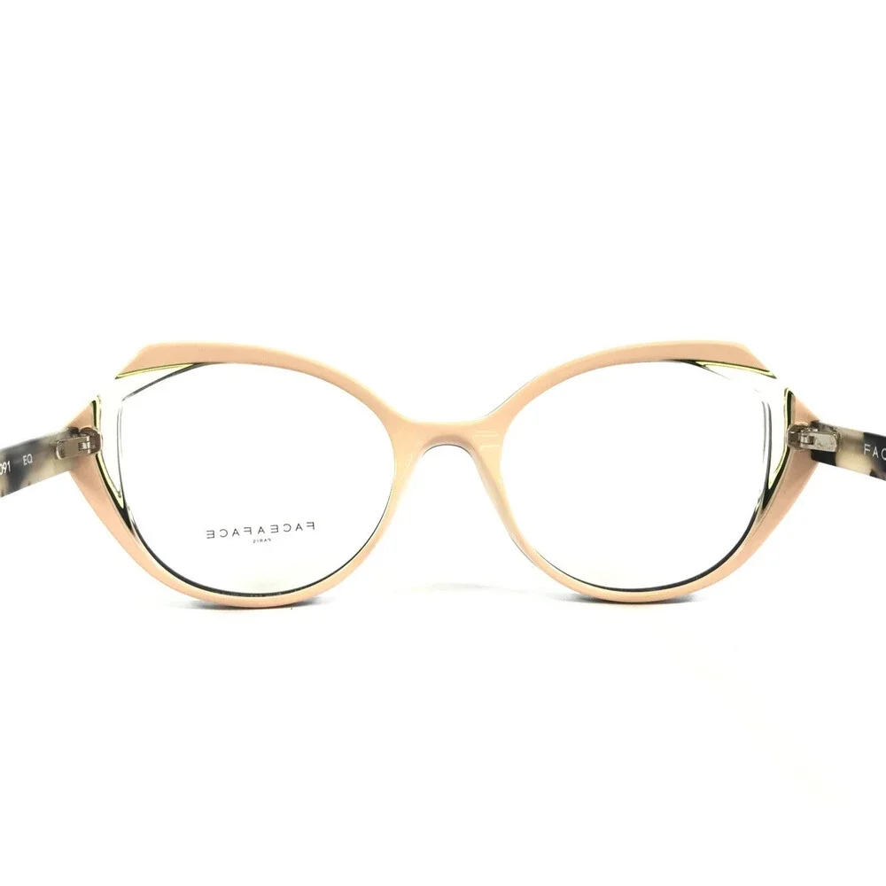 Face A Face Eyeglasses Frames KALEDO 1 COL 6091 EQ Black Tortoise 49-17-142
